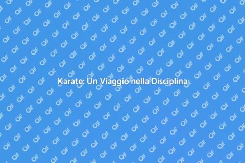 Lezioni di Karate: Arte e Disciplina