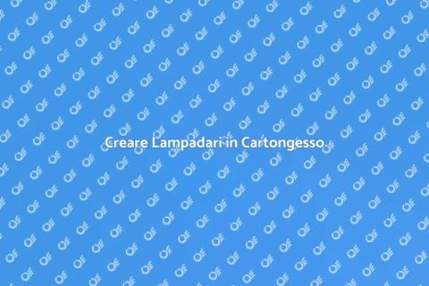 Lampadari in Cartongesso Integrati