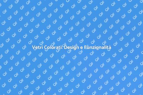 Colorazione Innovativa Vetri Finestre