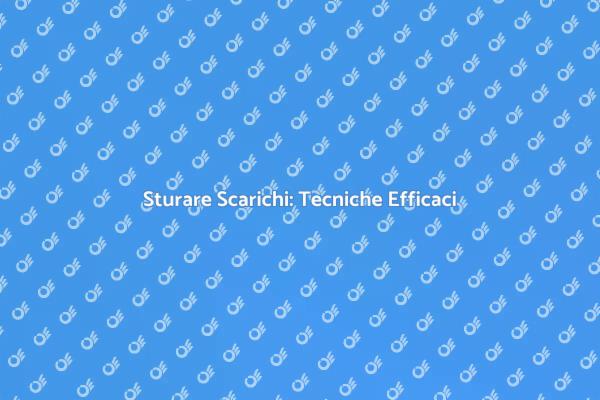 Soluzioni per Sturare gli Scarichi