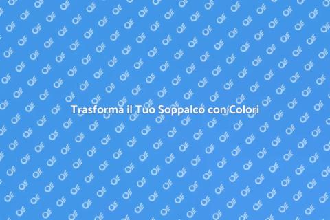 Colorazione del Soppalco: Rinnova Casa