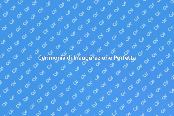 Come Organizzare una Cerimonia Indimenticabile
