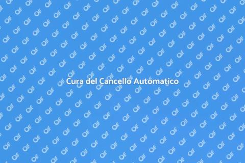 Manutenzione Cancello Automatico