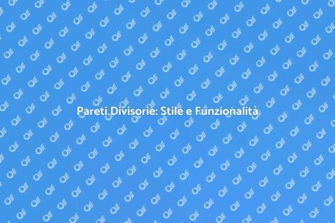 Decorazione Pareti Divisorie in Cartongesso