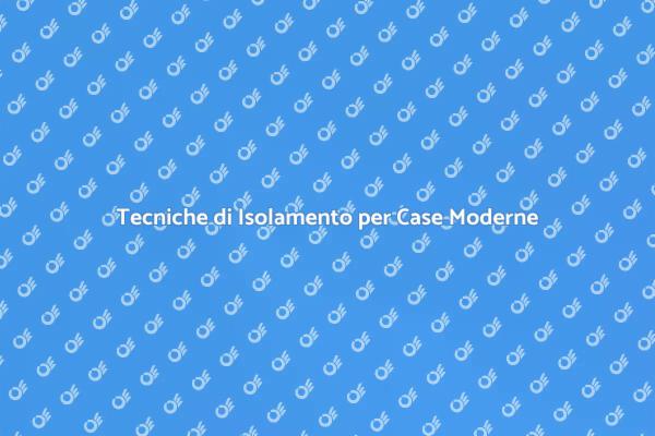 Isolamento: Comfort e Sostenibilità