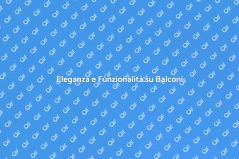 Pensilina per Balconi con Parapetto