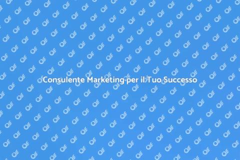 Servizio di Consulente Marketing