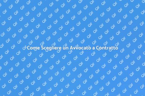 Assumere un Avvocato a Contratto