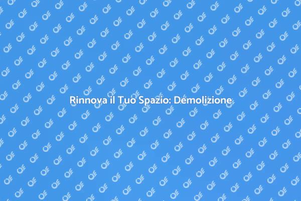Demolizione: Un Nuovo Inizio per le Città
