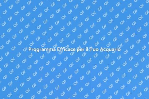 Supporto per l'Acquario Perfetto