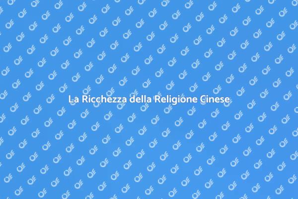 Mosaico di Fedi Cinesi