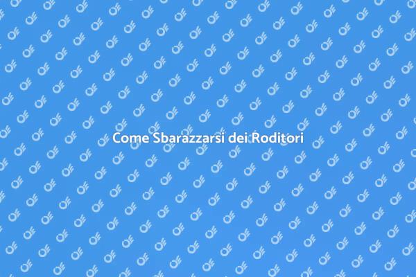 Liberati dai Roditori Selvatici Ora