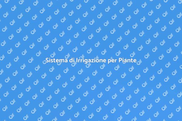 Cura del Giardino: Irrigazione Intelligente