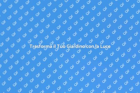 Illuminazione per Aree di Relax Esterni