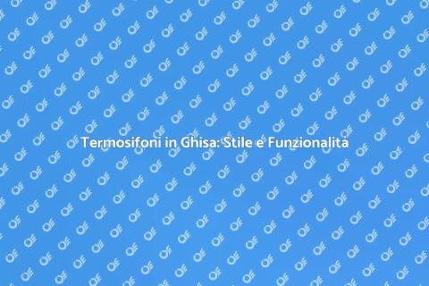 Termosifoni in Ghisa: Eleganza e Efficienza