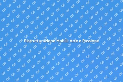 Ripristinare i Mobili con Creatività