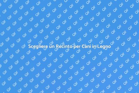 Recinto per Cani in Legno: Guida