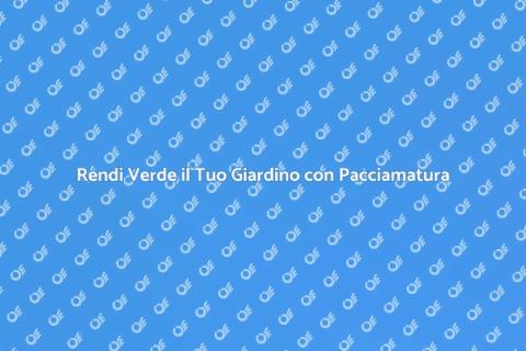 Pacciamatura Biodegradabile per Giardini
