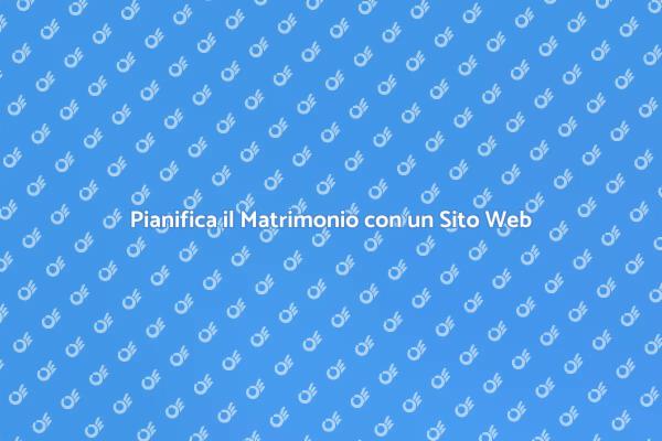 Crea il Tuo Matrimonio Online con Ernesto