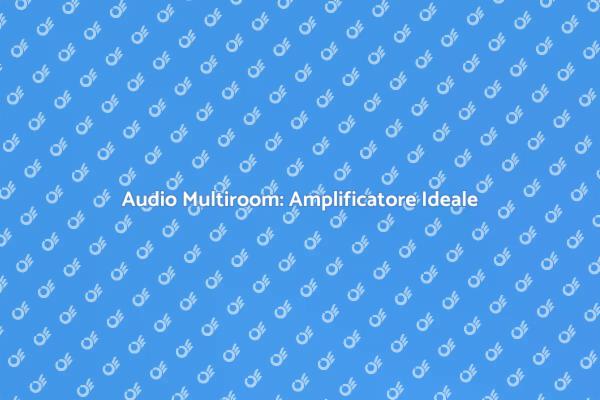 Scopri l'Amplificatore Audio Multiroom