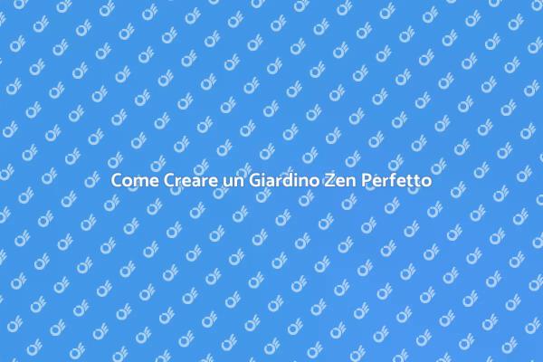La Magia del Giardino Zen