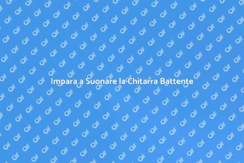 Corso di Chitarra Battente Online