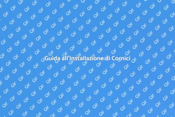 Guida all'Installazione di Cornici