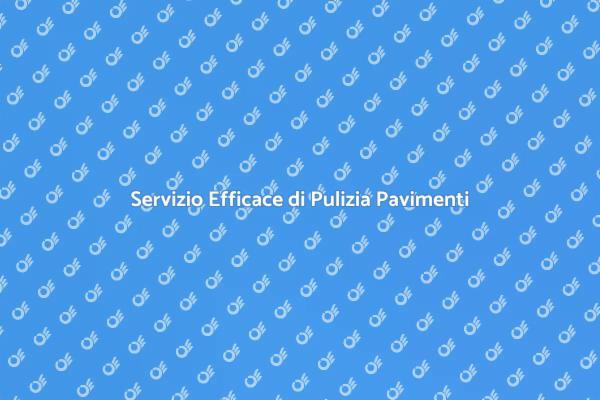 Pulizia Pavimenti: Risultati Impeccabili