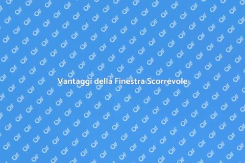 Costruire Finestra Scorrevole Moderna