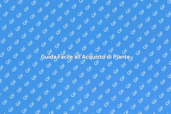 Acquista Piante per un Giardino Incantevole