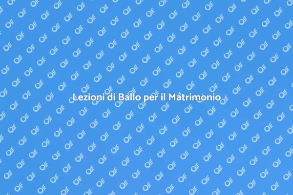 Danza Magica per il Tuo Matrimonio