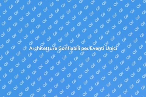 Noleggio Architetture Gonfiabili