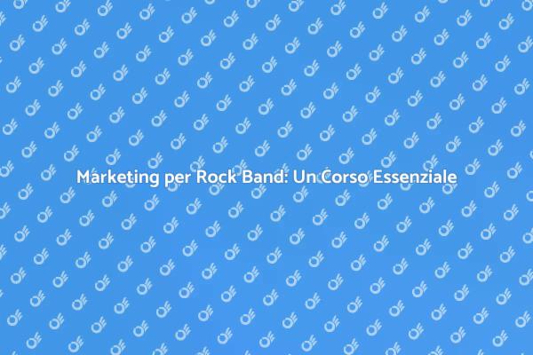 Scopri il Corso di Marketing Musicale