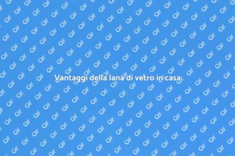 Applicare la lana di vetro in casa