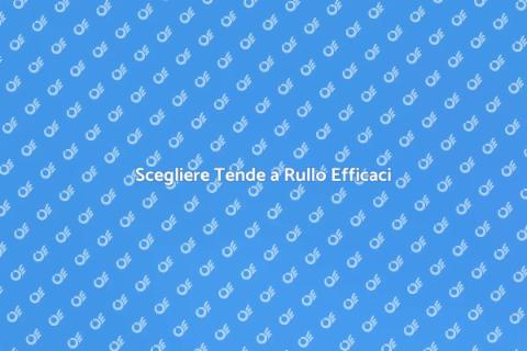 Tende a Rullo per Spazi Commerciali