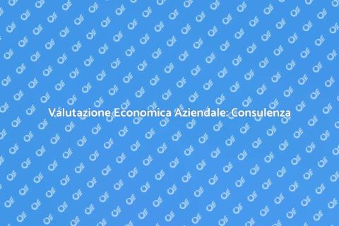 Consulenza per Valutazione Economica