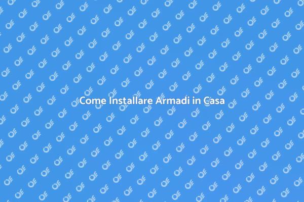 Armadi: Installazione e Ottimizzazione