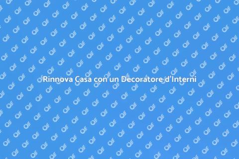 Decoratore d'Interni: Trasforma Casa