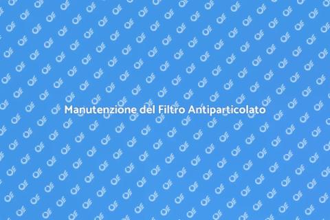 Pulire il Filtro Antiparticolato