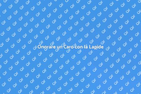 Ristrutturazione Lapide Commemorativa