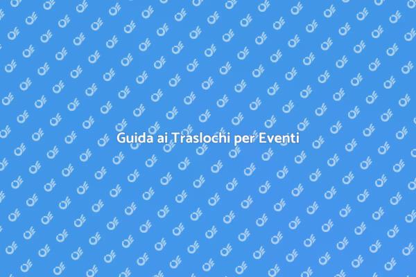 Traslochi Mobili: Chi Assumere?