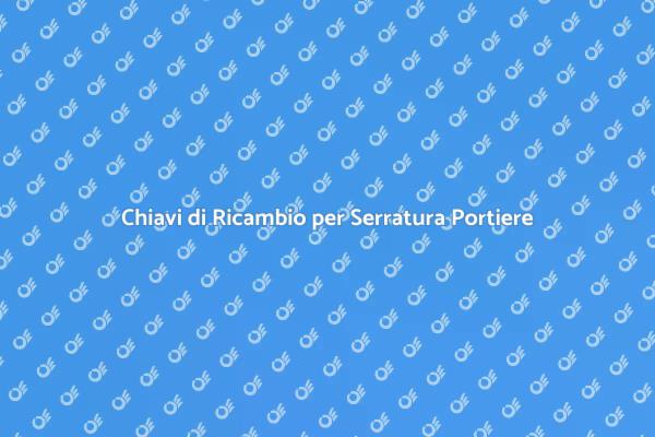Come Duplicare la Chiave del Portiere