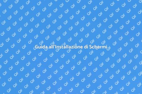 Installare Schermi per Finestre
