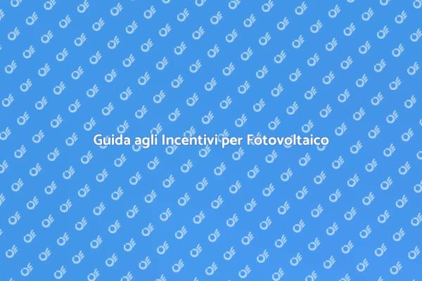 Incentivi per l'Energia Solare