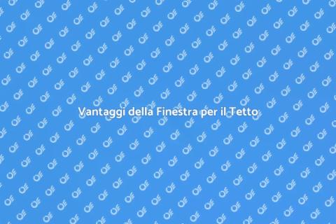Installare Finestra per il Tetto