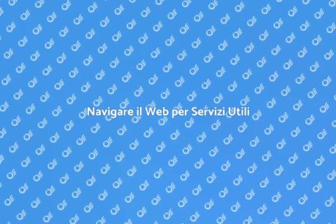 Imparare a Navigare nel Web