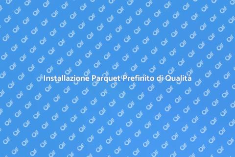 Parquet Prefinito: Installazione Perfetta