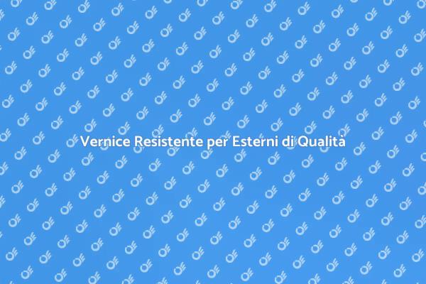 Proteggi la tua Casa con Vernici Resistenti
