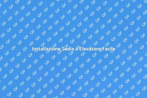 Come Installare una Sedia a Elevatore