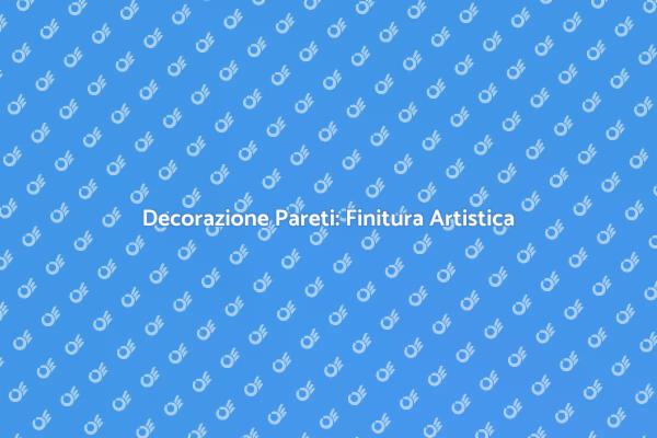 Arte di Dipingere Pareti Decorate